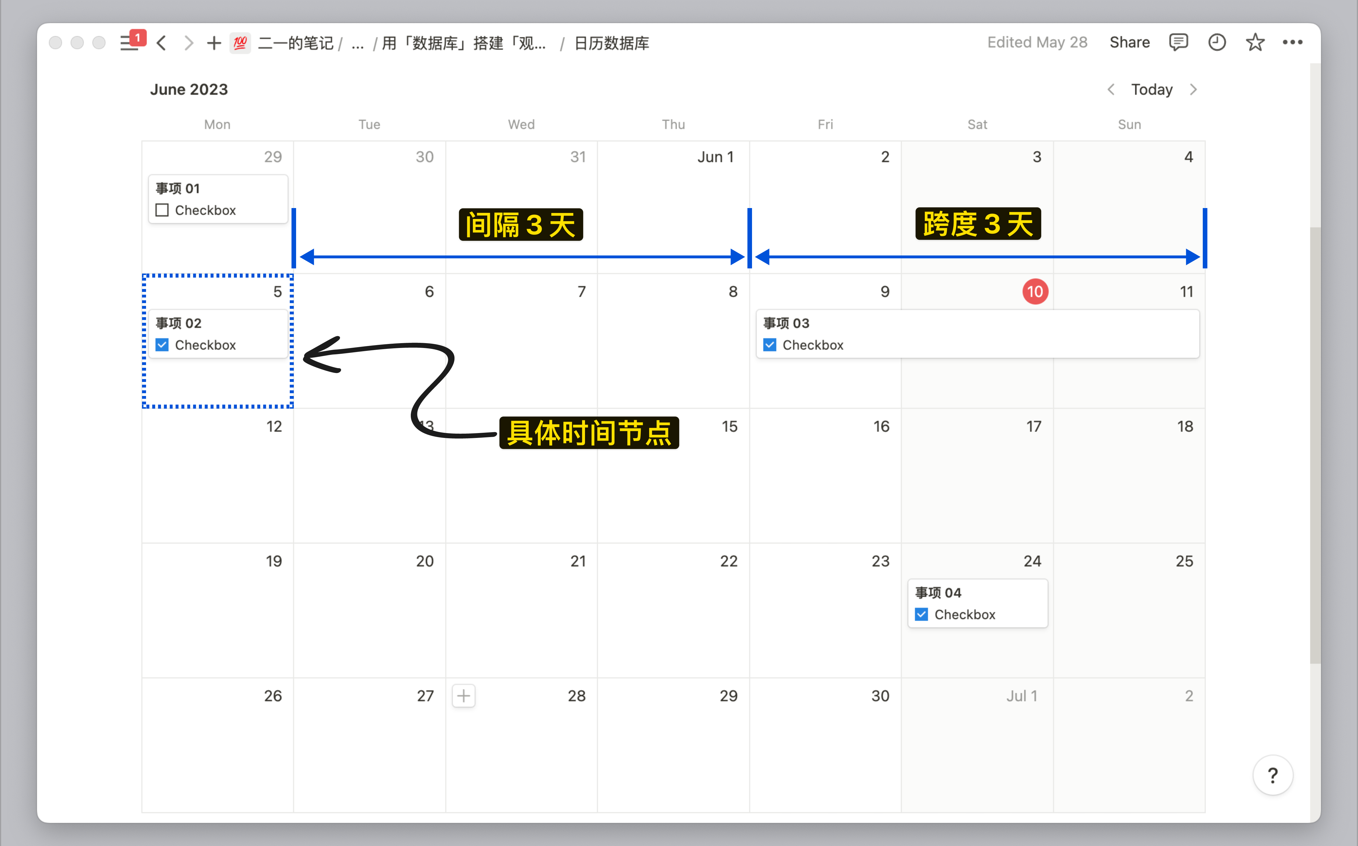 2.4 篇｜Notion 日历视图解析，从零搭建日程与内容运营中心