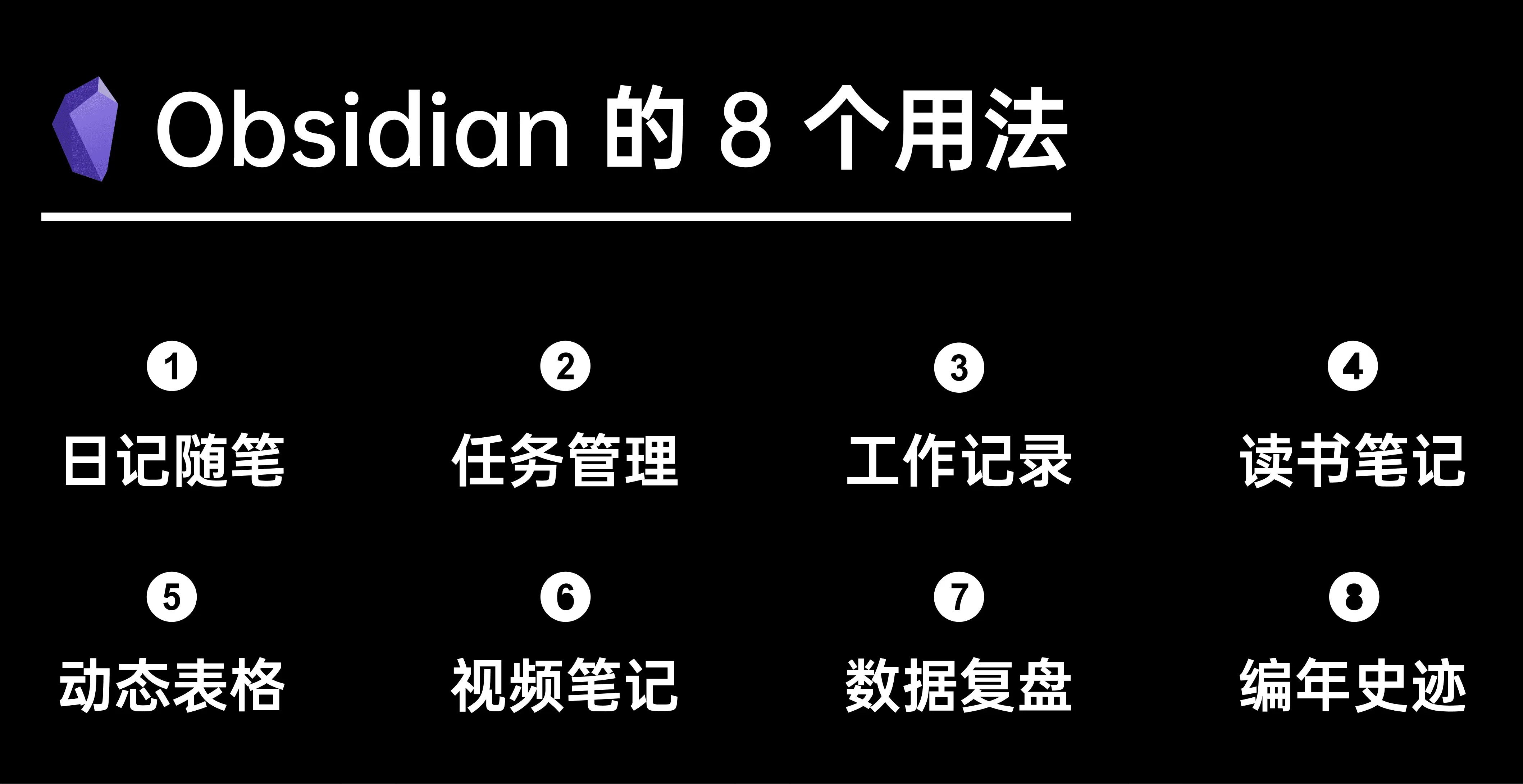Obsidian 的 8 种进阶用法插图